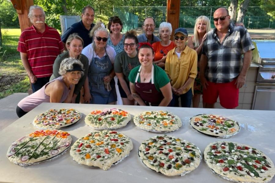 Fun with Focaccia Learning in the Garden at Interlochen Center for the Arts